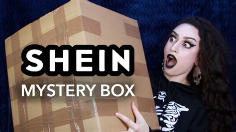 UNBOXING A SHEIN MYSTERY BOX YouTube