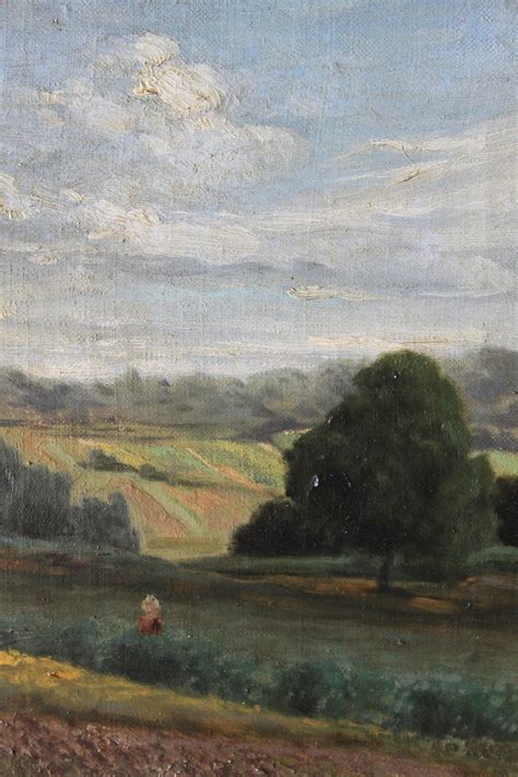 Unknown French Antique Landscape Oil Painting At 1stdibs