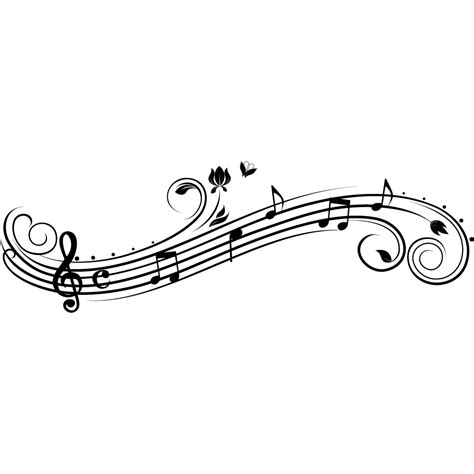 Wallstickers folies : Musical Notes Wall Stickers