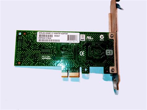 Intel Gigabit Ct Pci E Network Adapter Lan Card 新淨 電腦＆科技 電腦周邊及配件