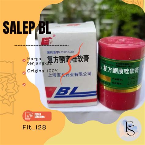 Jual Salep Kulit Gatal Salep Bl Cream Bl Scrub Bl Asli Original