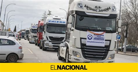 ¿quién Está Detrás De La Huelga De Transportistas Eran 800 Y Ahora No Pasan De Los 130 Afiliados