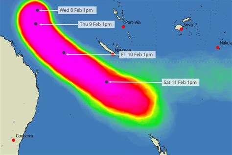 Sunlive Uncertainty Clouds Path Of Newly Named Cyclone The Bays