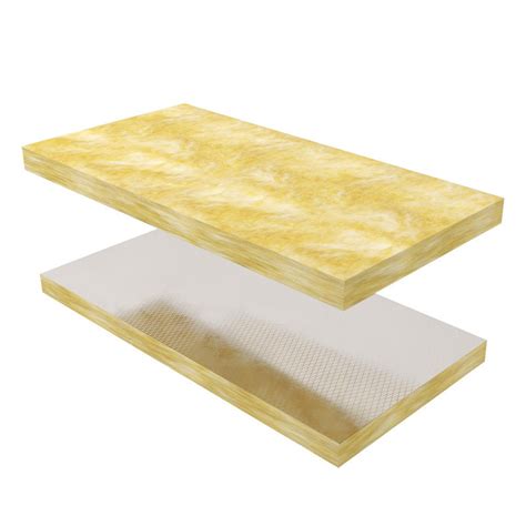 Heat Insulation Glass Wool Board With Aluminum Foil For Building