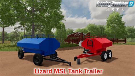 Lizard Msl Tank Trailer V For Fs Mod By Gian Fs