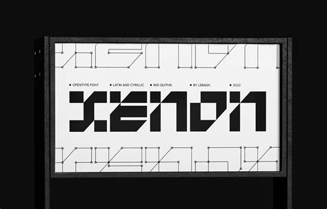 Xenon Font :: Behance