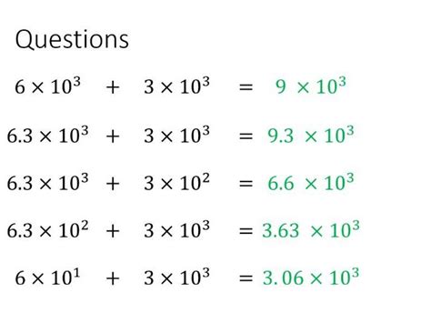 Adding And Subtracting Standard Form Adding Standard Form Worksheet Tes