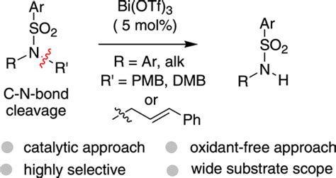 Highly Selective And Catalytic CN Bond Cleavage Of Tertiary