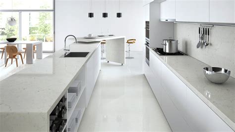 Caesarstone Visualizer London Grey Benchtop And Splashback