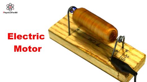 How To Make A Simple Electric Motor Youtube