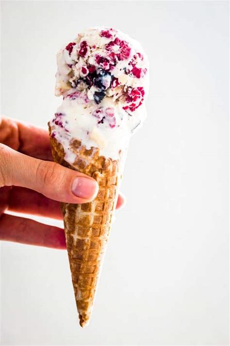 Raspberry Chocolate Chunk Ice Cream No Churn Recipe