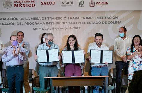 Federación Y Colima Inician Transición Del Sistema De Salud Estatal A