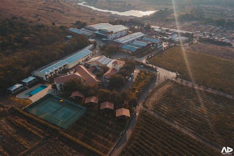 Aerials Of Sula Vineyards And Beyond By Sula Nashik Behance