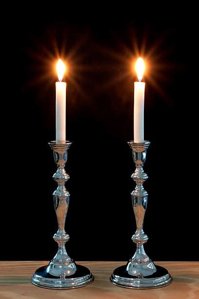 Shabbat Candles Stock Photos Pictures And Royalty Free Images Istock