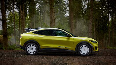 Ford Unveils The Mustang Mach E Rally The Electric SUV For Rally