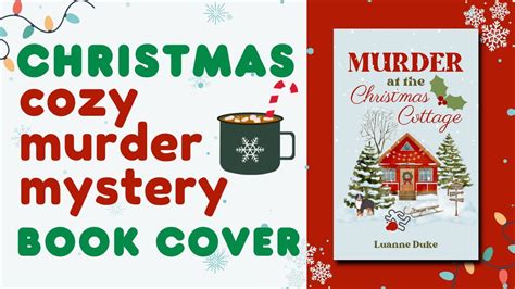 How To Design A Christmas Cozy Mystery Book Cover For Beginners EASY