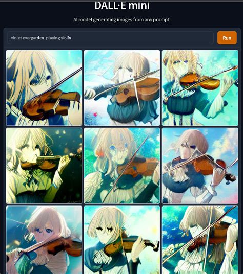 Punk Anime Girl Playing Violin