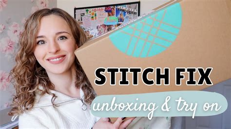 Stitch Fix January Unboxing Try On L Online Personal Stylist