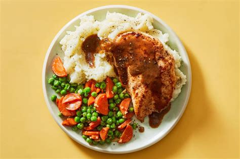 Baked Chicken And Mashed Potatoes