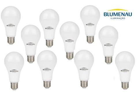 Kit Lampada Led W Bulbo E K Branco Frio Blumenau L Mpada