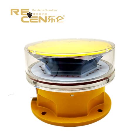 Led Aviation Medium Intensity Obstruction Light Flashing Red Color