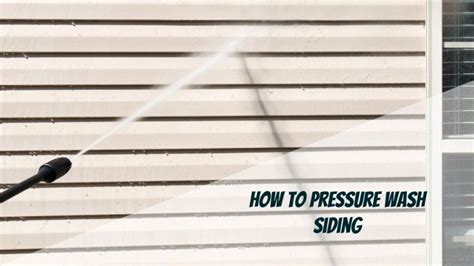 How To Pressure Wash Siding Sullins Suds Pressure Washing