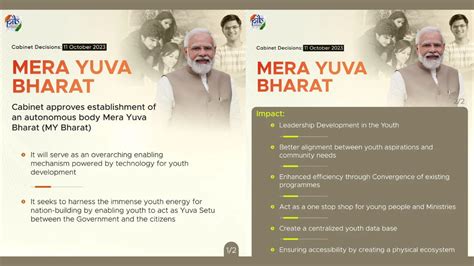 Mera Yuva Bharat Established As An Autonomous Body Upsc