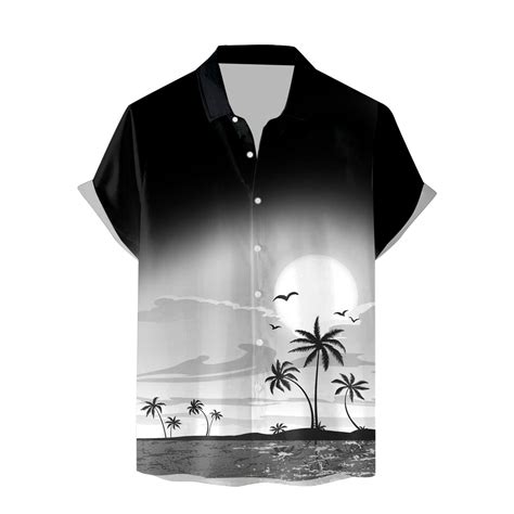 Chu Chu Mens Hawaiian Shirts By Button Up Shirt Men Short Sleeve