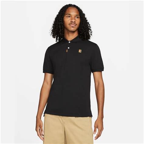 The Nike Polo Heritage Mens Slim Fit Polo Black Strung Out