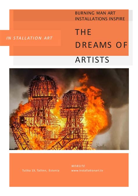 Burning Man Art Installations Inspire the Dreams of Artists by Installation Art - Issuu