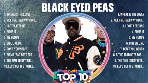 Black Eyed Peas Greatest Hits 2024 Collection Top 10 Hits Playlist Of