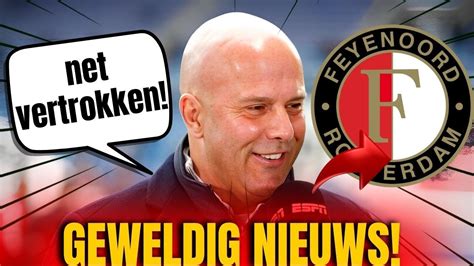 Groot Nieuws Voor Feyenoord Fans Grote Update Laatste Feyenoord