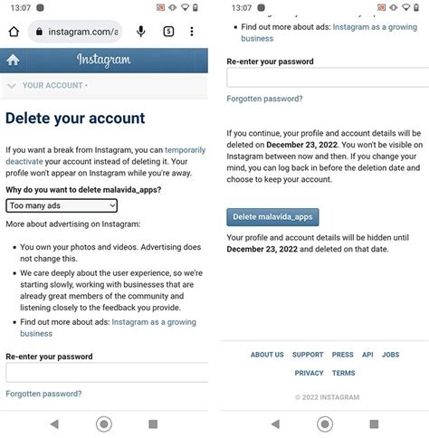 How To Disable Your Instagram Account Temporarily