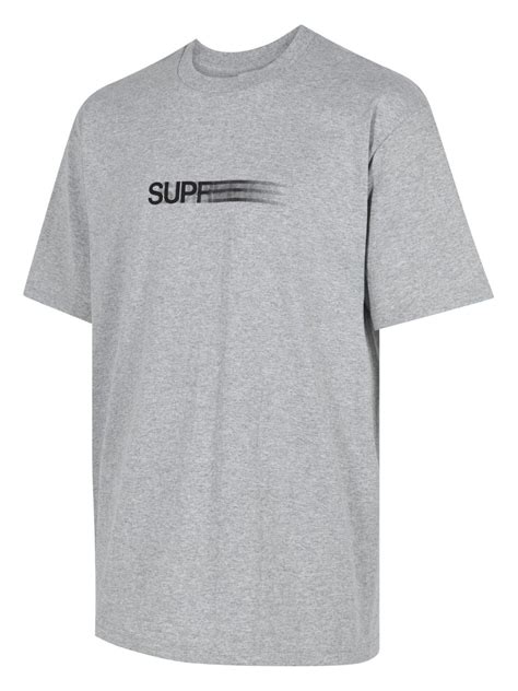 Supreme Motion Logo Ss23 In Grey Modesens