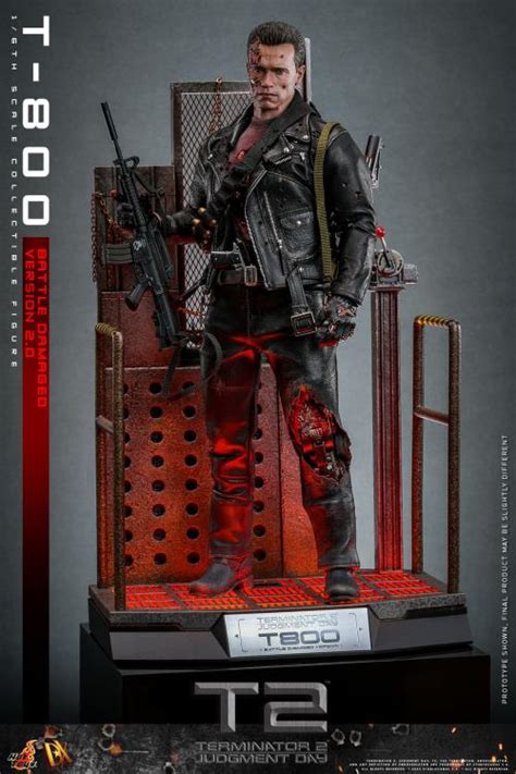 Terminator 2 Judgement Day Dx46 T 800 Battle Damaged Version 2 0 1 6th Scale Collectible Figure