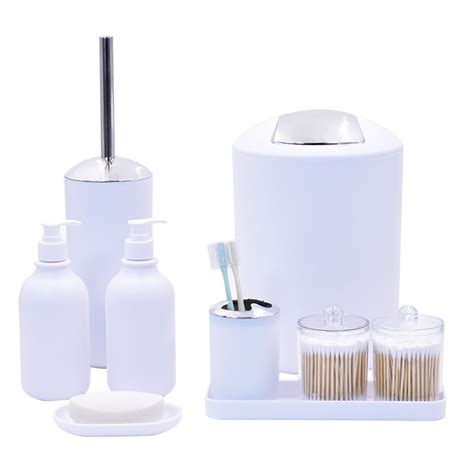 LINASHI Bathroom Toiletry Set 1 Set Bathroom Accessories Reusable ...