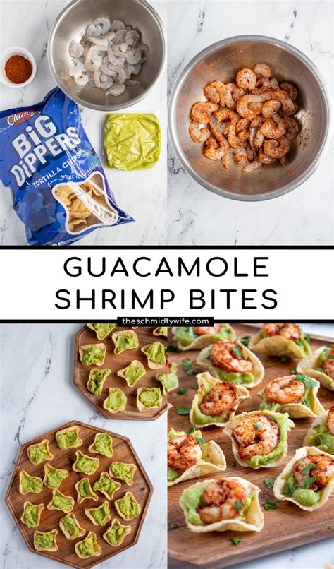 Easy Shrimp Guacamole Bites The Schmidty Wife