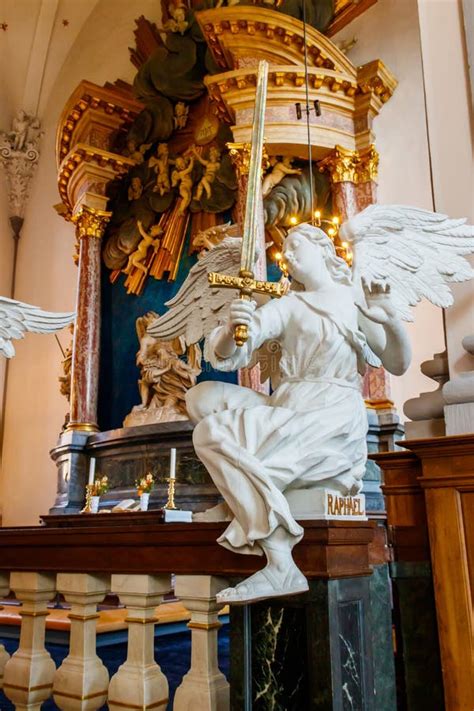 Interior De La Iglesia De Nuestro Salvador En Copenhague Denmark Imagen