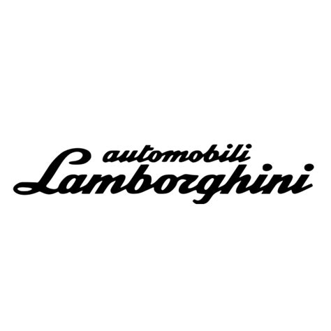 Lamborghini Logo Font