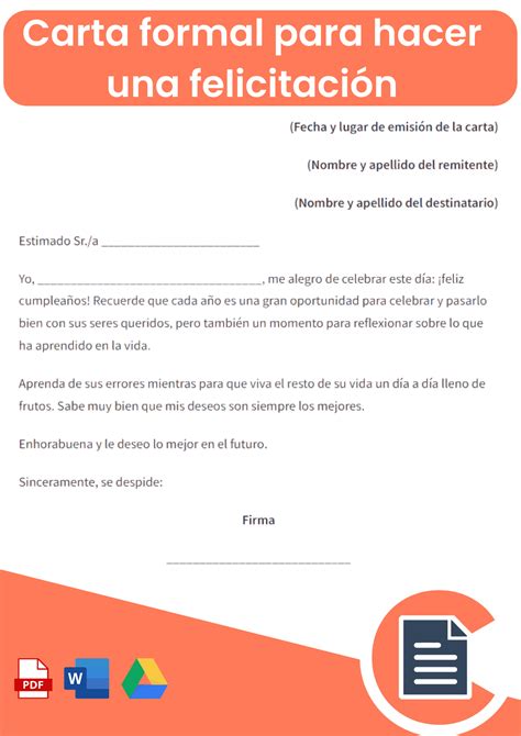 Descubre El Mejor Modelo De Carta Formal Para Descargar Gratisen Word