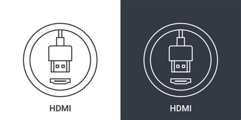 Hdmi Port Symbol Vector Images (over 590)