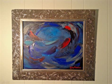 Original 2010 Windstorm Painting By Jerry Penacoli Acrylic On Canvas