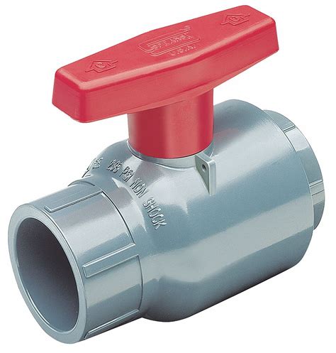 Spears Compact Ball Valve Cpvc Inline 1 Piece Pipe Size 1 In Connection Type Fnpt X Fnpt