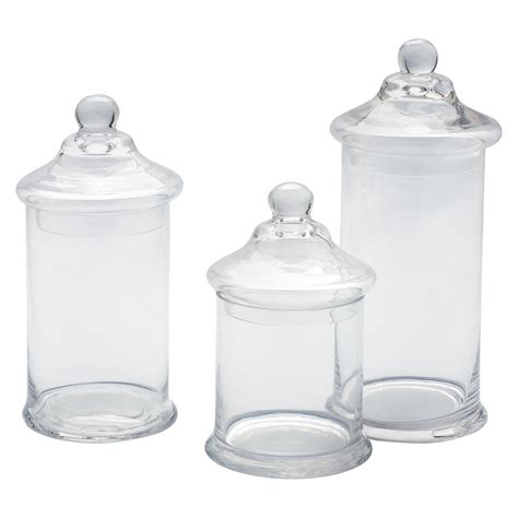 Clear Glass Apothecary Jars Decorative Window Shades Canora Grey