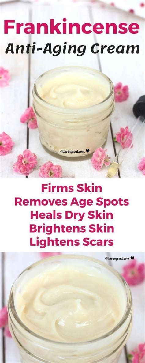 Diy Frankincense Anti Aging Cream Alluring Soul Recipe