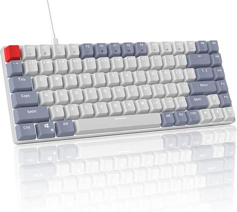 MageGee Gaming Tastatur 75 Mechanische Tastatur Klein Kompakt 75