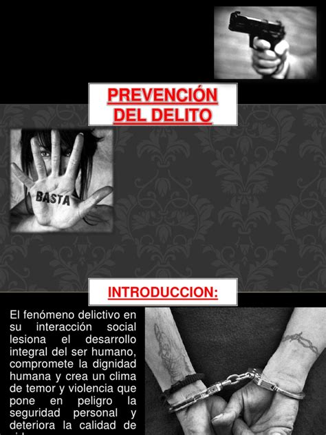 Prevención Del Delito Delito Violencia Doméstica