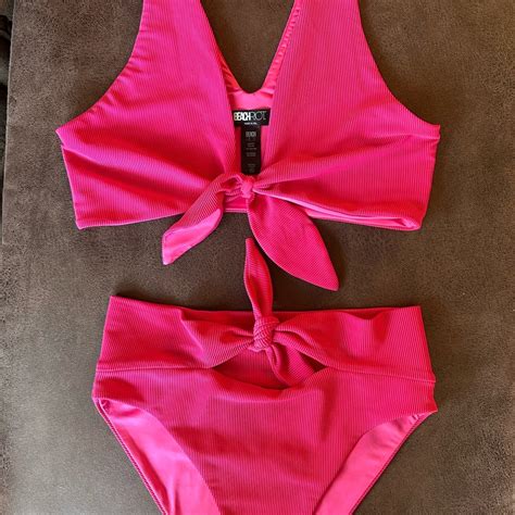 Beach Riot Ribbed Bikini Set Gem