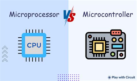 Differences between Microprocessor and Microcontroller