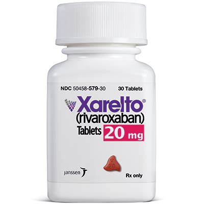 Xarelto Dosage Rx Info Uses Side Effects Xarelto Pulmonary